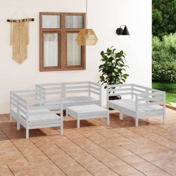 7-tlg. Garten-Lounge-Set...