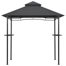 BBQ-Pavillon 240x150x255 cm Anthrazit Stahl