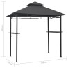 BBQ-Pavillon 240x150x255 cm Anthrazit Stahl