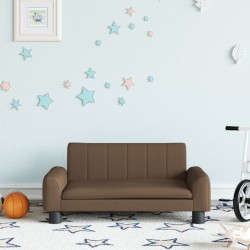 Kindersofa Braun 70x45x30...