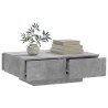 Couchtisch Betongrau 90x60x31 cm Holzwerkstoff