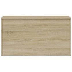 Aufbewahrungstruhe Sonoma-Eiche 84x42x46 cm Holzwerkstoff