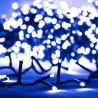 LED-Lichterkette mit 400 LEDs Blau 13 m PVC