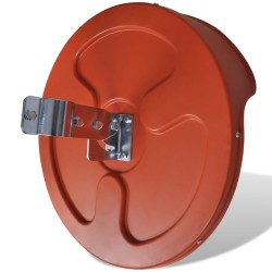 Verkehrsspiegel Konvex PC-Kunststoff Orange 45 cm Outdoor