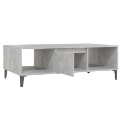 Couchtisch Betongrau 103,5x60x35 cm Holzwerkstoff