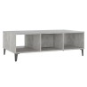 Couchtisch Betongrau 103,5x60x35 cm Holzwerkstoff