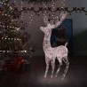 LED-Rentier XXL Acryl Weihnachtsdeko 250 LED 180 cm Warmweiß