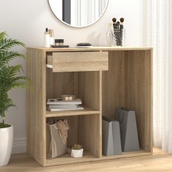 Kosmetikschrank Sonoma-Eiche 80x40x75 cm Holzwerkstoff