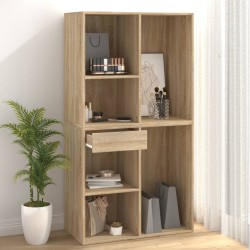 Kosmetikschrank Sonoma-Eiche 80x40x75 cm Holzwerkstoff