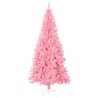 Künstlicher Weihnachtsbaum mit Ständer Rosa 240 cm PVC