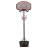 Basketballständer Schwarz 216-250 cm Polyethylen