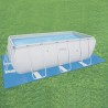 Bestway Pool-Bodenschutz 8 Stk. Blau 58220