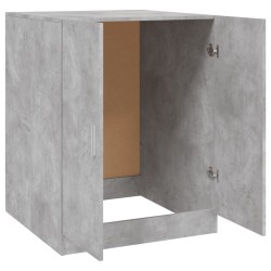 Waschmaschinenschrank Betongrau 71x71,5x91,5 cm