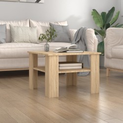 Couchtisch Sonoma-Eiche 60x60x42 cm Holzwerkstoff