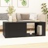 Couchtisch Schwarz 100x50,5x35 cm Holzwerkstoff