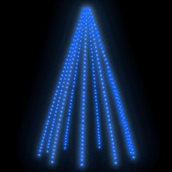 Weihnachtsbaum-Lichternetz mit 400 LEDs Blau 400 cm