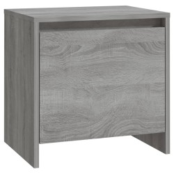 Nachttisch Grau Sonoma 45x34x44,5 cm Holzwerkstoff