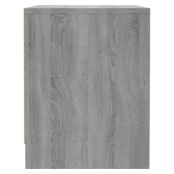 Nachttisch Grau Sonoma 45x34x44,5 cm Holzwerkstoff