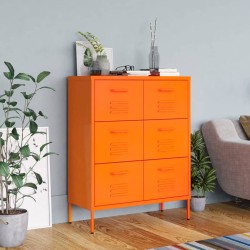 Schubladenschrank Orange...