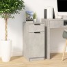 Büroschrank Betongrau 33,5x50x75 cm Holzwerkstoff