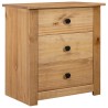 Nachtschrank 46x40x57 cm Kiefernholz Panama