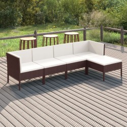 5-tlg. Garten-Lounge-Set...