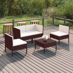 5-tlg. Garten-Lounge-Set...