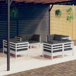 8-tlg. Garten-Lounge-Set...