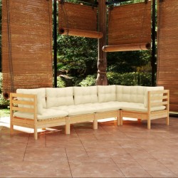 5-tlg. Garten-Lounge-Set...