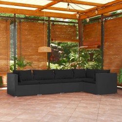 5-tlg. Garten-Lounge-Set...