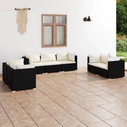 7-tlg. Garten-Lounge-Set...