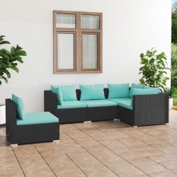 5-tlg. Garten-Lounge-Set...