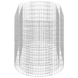 Gabionen-Hochbeet Verzinktes Eisen 200x100x100 cm