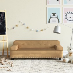 Kindersofa Braun 90x53x30...