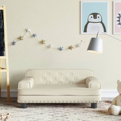 Kindersofa Creme 70x45x30...