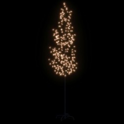 LED-Baum mit Kirschblüten Warmweiß 368 LEDs 300 cm