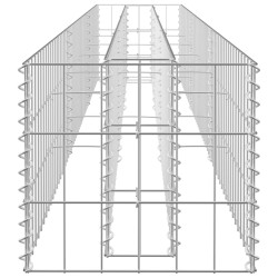 Gabionen-Hochbeet Verzinkter Stahl 270 x 30 x 30 cm