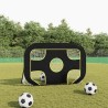 Fußballtor mit Torwand 120x80x80 cm Polyester