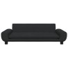 Kindersofa Schwarz 100x54x33 cm Samt