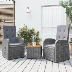 3-tlg. Garten-Lounge-Set...