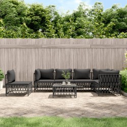 7-tlg. Garten-Lounge-Set...