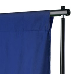 Hintergrund Baumwolle Blau 500x300 cm Chroma-Key