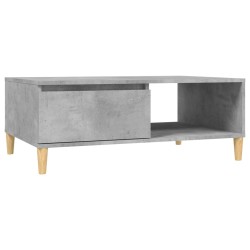 Couchtisch Betongrau 90x60x35 cm Holzwerkstoff