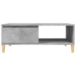 Couchtisch Betongrau 90x60x35 cm Holzwerkstoff