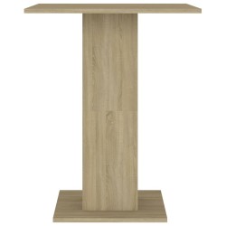 Bistrotisch Sonoma-Eiche 60x60x75 cm Holzwerkstoff