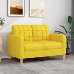 2-Sitzer-Sofa Hellgelb 120...