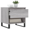 Couchtische 2 Stk. Grau Sonoma 50x46x50 cm Holzwerkstoff