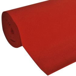 Roter Teppich 1 x 20 m Extra Schwer 400 g/m²