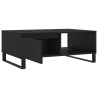 Couchtisch Schwarz 90x60x35 cm Holzwerkstoff