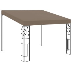 Wand-Pavillon 3x3x2,5 m Taupe